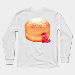 Jam Filled Donut Long Sleeve T-Shirt